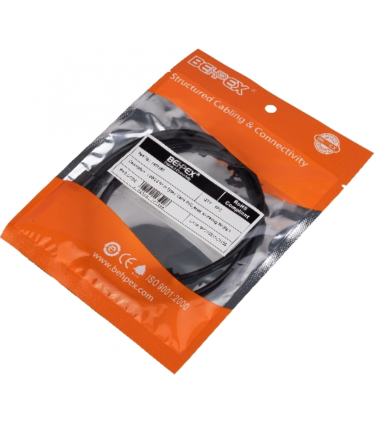 Кабель USB (m)-USB Type-C (m) 1м черный