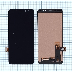 Дисплей для Samsung Galaxy A8 (2018) SM-A530F в сборе с тачскрином (TFT) черный, фото 1