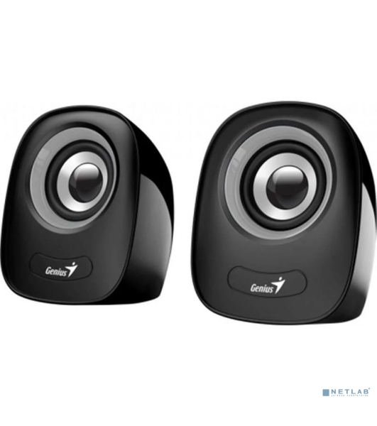 Акустическая система PC speakers Genius SP-Q160,GRAY,USB, 2.0, Power Output 6W, Sensitivity: 80 Db, 3.5 мм jack., серый
