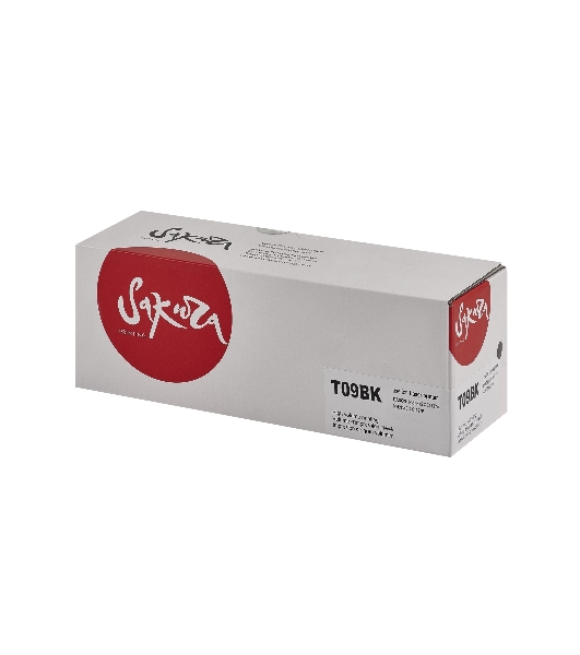 Картридж лазерный Sakura T09BK (3020C006) для Canon i-SENSYS C1127iF, C1127i, C1127P, черный, 7600 к.