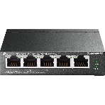 Коммутатор TP-Link TL-SG105MPE Easy Smart с 5 гигабитными портами (4 порта PoE+), 802.3af/at, бюджет PoE — 120 Вт, стальной корпус, фото10