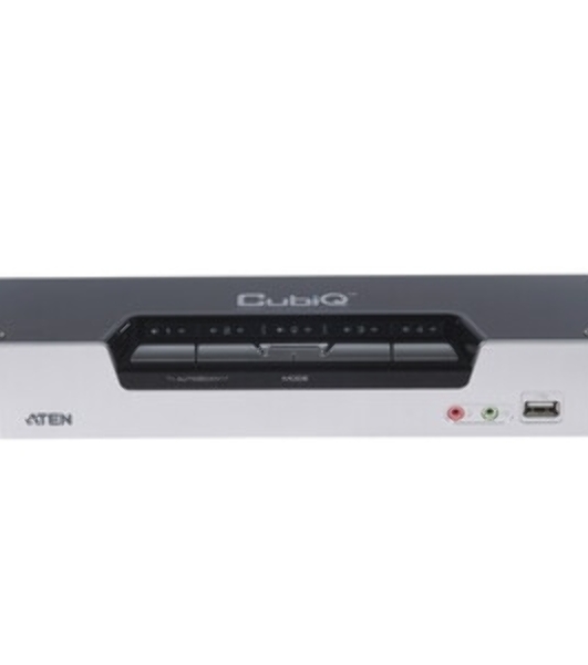Переключатель электронный CUBIQ 4 PORT HDMI KVMP SWITCH W/1.8M