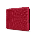Внешний HDD 2.5' Toshiba Canvio Advance, 4TB, USB 3.2 Gen 1 Type-A, 5400 rpm, красный, фото3