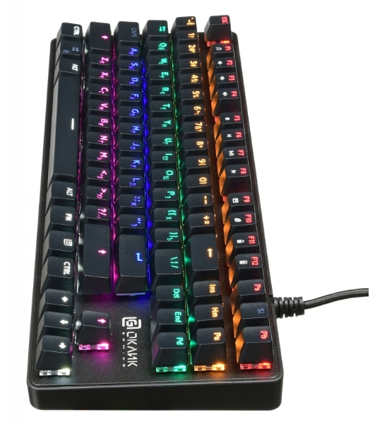 Клавиатура Oklick 969G Shotgun проводная, USB Type-A, чёрный