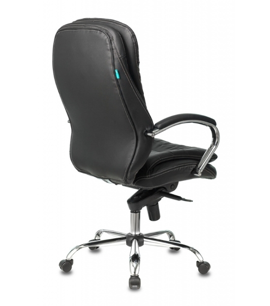 Кресло Бюрократ T-9950/BLACK черный, кожа