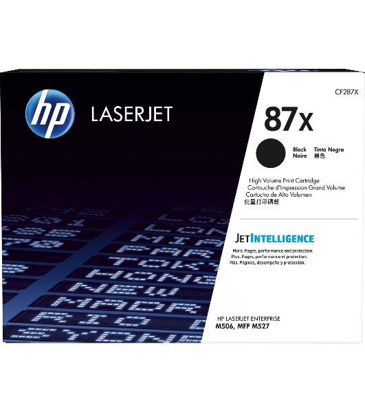 Тонер Картридж HP 87X CF287X черный для HP LJ Ent M506/M527 (18000стр.)