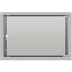Шкаф коммутационный NTSS LIME (NTSS-WL6U5535GS) настенный 6U 550x350 мм пер. дв. стекл несъемн. бок. пан. 30 кг серый 8.3 кг 110 град. IP20, фото12