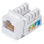 Модуль Keystone Rexant Jack RJ-45(8P8C), UTP неэкранированный, CAT 6, тип 90 градусов, белый PRO, фото3