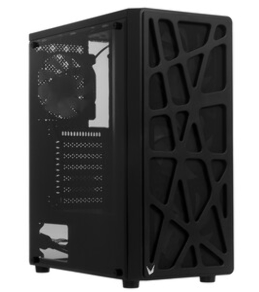 Компьютерный корпус Aerocool/Formula MANA черный без БП ATX 6x120мм 2xUSB 2.0 1xUSB 3.0 audio bott PSU