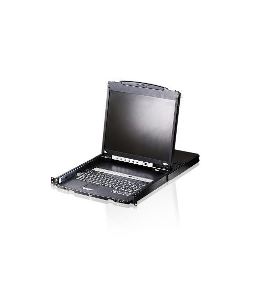 Переключатель Kvm ATEN 8P Dual RAIL LCD KVMP SWITCH 19INCH (CL5808NR).
