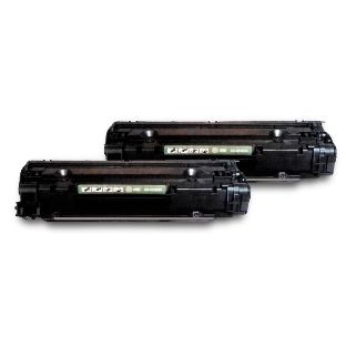 Картридж лазерный Cactus CS-CF283AD черный (1500 стр.) x2уп. для HP LJ Pro M125nw/M127fw