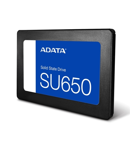 Накопитель SSD ADATA SU650, 512Gb, SATA III, 2.5', R/W 520/450
