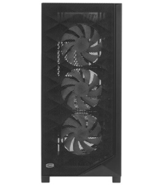 Компьютерный корпус PcCooler C3D510 BK ARGb черный без БП ATX 3x120мм 2xUSB3.0 1xUSB3.1 audio bott PSU