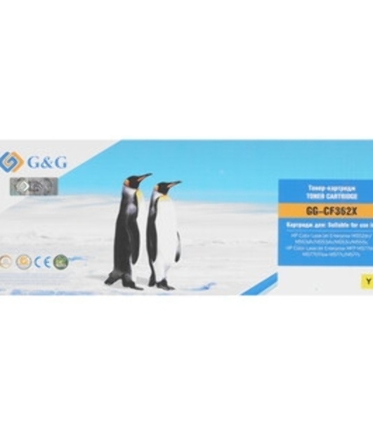 Картридж лазерный G&G GG-CF362X желтый (9500 стр.) для HP CLJ M553N/M553DN/M553X/M577C/M577Z/M577F/M577DN