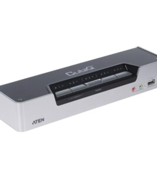 Переключатель электронный CUBIQ 4 PORT HDMI KVMP SWITCH W/1.8M