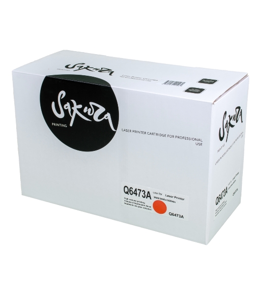 Картридж Sakura Q6473A для HPColor LaserJet 3600/3600n/3600dn, пурпурный, 4000 к.