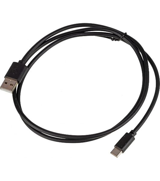 Кабель USB (m)-USB Type-C (m) 1м черный
