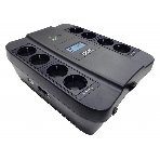 Источник бесперебойного питания Powercom Back-UPS SPIDER, Line-Interactive, LCD, AVR, 1100VA/605W, Schuko, USB, черный (1452054), фото7