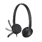 Гарнитура Logitech H340 чёрный, проводная, USB, фото9