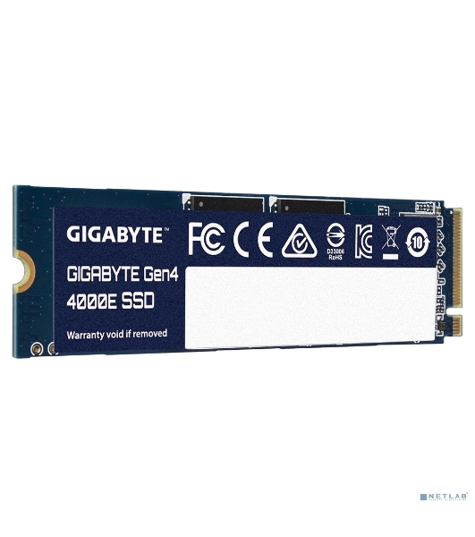Накопитель SSD Gigabyte 4000E (G440E500G), 500Gb, PCIe 4.0 x4, M.2 2280, NVMe, R/W 3600/3000