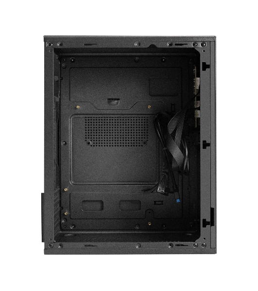 Компьютерный корпус Minitower ExeGate BAA-308MU2 (mATX, без БП, 1хUSB+2хUSB 3.0, HD Audio, черный)