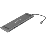 USB-концентратор Gembird UHB-D6, USB Type-C, USB 2.0/RJ45/USB Type-C PD87W/Jack 3.5 / SD/TF/2xHDMI/VGA, USB Type-C, фото18