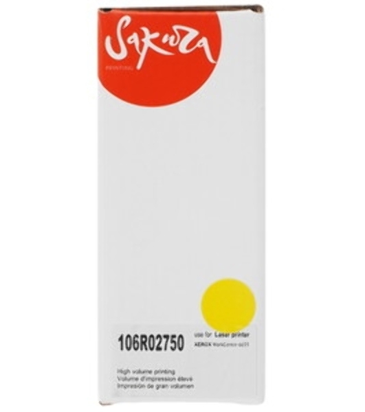 Картридж лазерный Sakura 106R02750 для Xerox WorkCentre 6655, Xerox WorkCentre 6655dn, черный, 11000