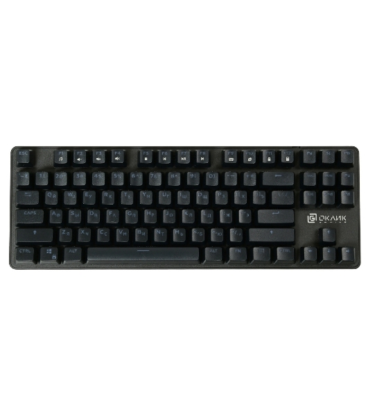 Клавиатура Oklick 969G Shotgun проводная, USB Type-A, чёрный