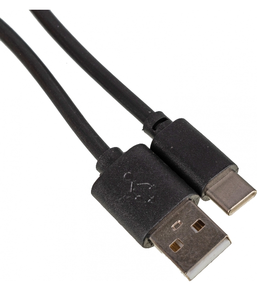 Кабель USB (m)-USB Type-C (m) 1м черный