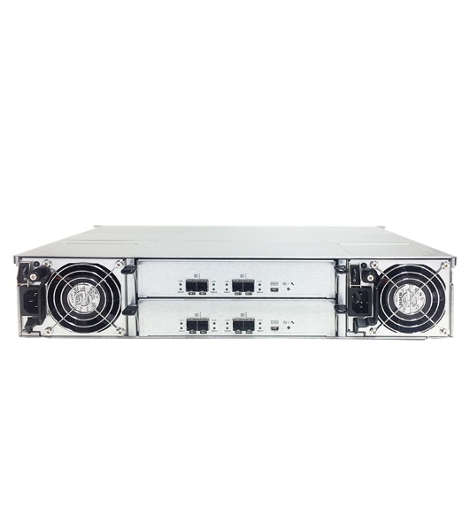 Система хранения данных INFORTREND EonStor JB3025RBA0-8U32 Expansion Enclosure JB3025B (2U, Dual Redundant Controller, 25x2.5 trays, 8x SAS ports 12Gbps, 2xFAN module, 2x460W, 2x cables 50cm SFF8644 to SFF8644, Rackmount kit)