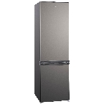 Холодильник Evelux FS 2220 X серый двухкамерный 188/64л морозилка снизу, фото2