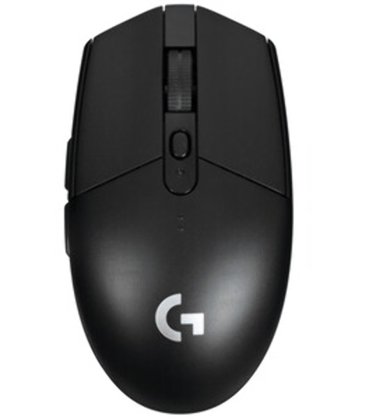 Мышь беспроводная Logitech G304 Lightspeed фиолетовый, 12000 dpi, радиоканал, USB, кнопки - 6