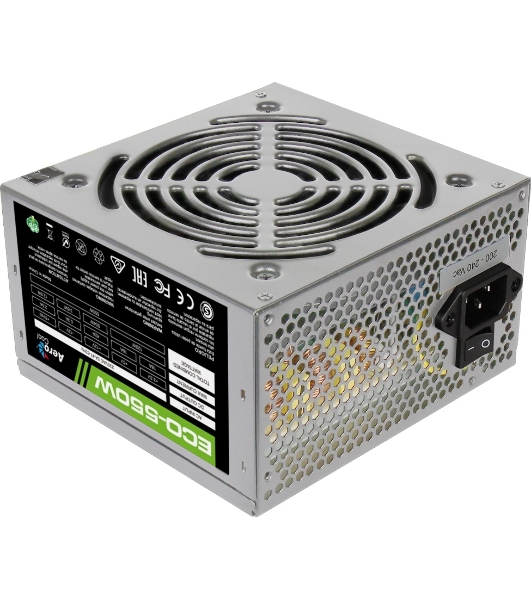 Блок питания Aerocool/Formula ECO-550W, 550Вт 120мм, серый
