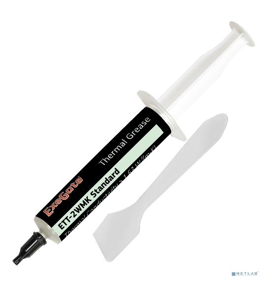 Термопаста ExeGate ETТ-2WMK Standard, шприц, 30г