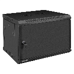Шкаф телекоммуникационный 19' настенный 6U ExeGate EC-WM-6U.450.M.BLACK (19', 6U, 600x450x370мм (ШхГхВ), передняя дверь металл, съемные боковые панели, пыле- и влагозащита IP23, черный RAL 9004), фото14