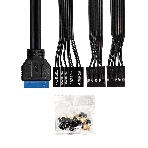 Компьютерный корпус Minitower ExeGate BAA-308MU2 (mATX, без БП, 1хUSB+2хUSB 3.0, HD Audio, черный), фото10