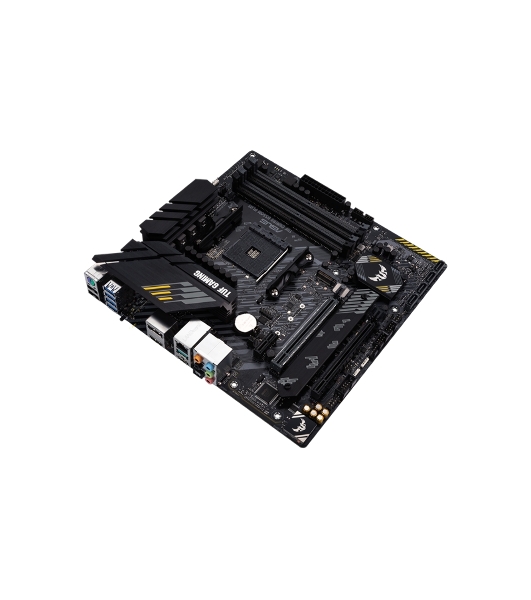 Материнская плата ASUS TUF GAMING B550M-PLUS, AM4, AMD B550, 4xDDR4, 4xSATA, 2xM.2, 1xPCIe 4.0 x16, 1xPCIe 3.0 x16, 1xPCIe x1, 1xHDMI, 1xDP, 1x 2.5Gb LAN, 4xUSB-A 3.2 Gen 1, 1xUSB-A 3.2 Gen 2, 2xUSB-A 2.0, 1xUSB-C 3.2 Gen 2, 5x3.5 мм, 7.1, mATX