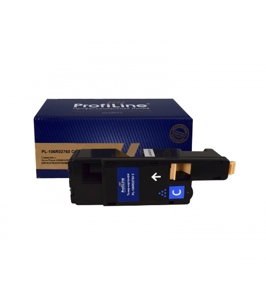 Картридж лазерный ProfiLine PL-106R02760 для принтеров Xerox Phaser 6020/6022/WorkCentre 6025/6027 Cyan 1000 копий