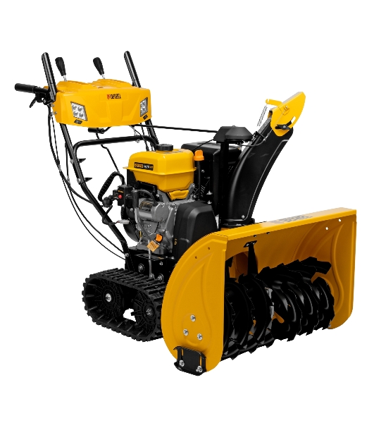 Бензиновая снегоуборочная машина SBL 711DT PRO, 420cc, гусеницы, эл.старт, блок. дифф. Denzel