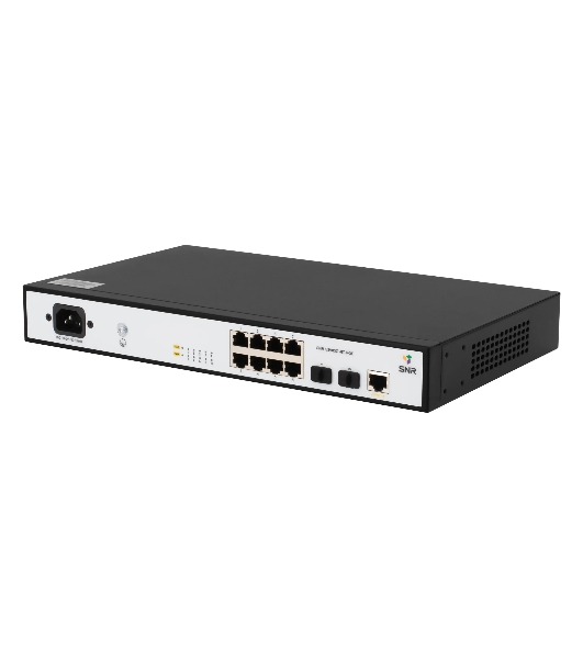 Коммутатор SNR SNR-S2985G-8T-POE, 1 Гбит/с, количество портов 8 шт, (L2)