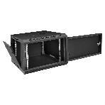 Шкаф телекоммуникационный 19' настенный 6U ExeGate EC-WM-6U.450.M.BLACK (19', 6U, 600x450x370мм (ШхГхВ), передняя дверь металл, съемные боковые панели, пыле- и влагозащита IP23, черный RAL 9004), фото13