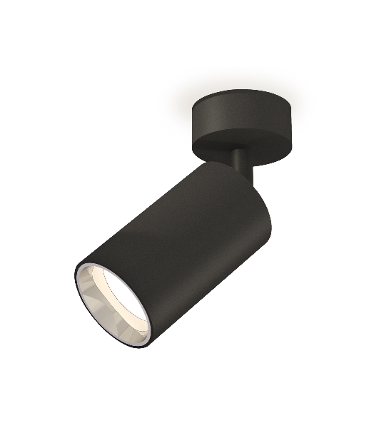 Светильник Ambrella Light XM6323003 SBK/PSL черный песок/серебро полированное MR16 GU5.3 (A2210, C6323, N6112)