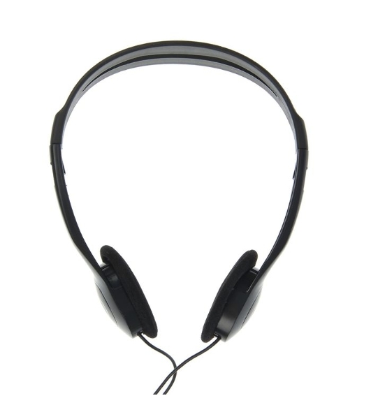 Проводные наушники Defender Aura 101 черный, накладные, Jack 3.5 мм