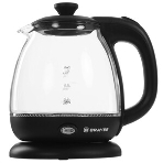 Чайник электрический BRAYER BR6106, 1100 Вт, 1 л, стеклянный, автоотключение, подсветка, черный, фото11