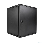 Шкаф телекоммуникационный настенный разборный ЦМО ЭКОНОМ 18U (600 520) дверь металл, черный, фото14