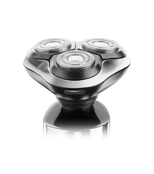 Электробритва Centek CT-2175 (черный) ротор 4D, влажное бритье, 3 плав.головки, USB, зарядка 1 час, подставка