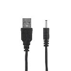 Кабель Rexant USB штекер - DC разъем питание 1,4х3,4 мм, спираль 1,5 м, фото 1