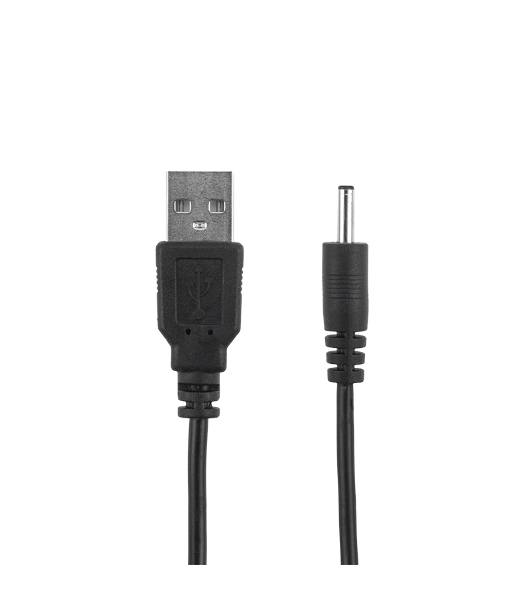Кабель Rexant USB штекер - DC разъем питание 1,4х3,4 мм, спираль 1,5 м