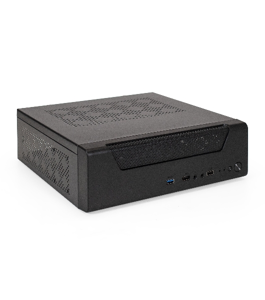 Компьютерный корпус Desktop ExeGate FL-102-TPS450 (mini-ITX, БП TPS450 с вент. 8см, 2*USB + 1*USB 3.0, аудио, черный)