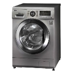 Стиральная машина LG F1296TD4 серебристый, загрузка фронтальная 8 кг, 1200 об/мин, класс: А, фото9